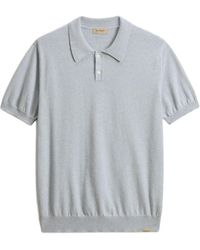 Woolrich - Short-Sleeve Cotton Polo Shirt - Lyst