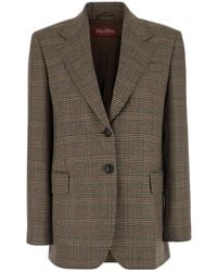 Max Mara - Studio Mstalca Single-Breasted Jacket - Lyst