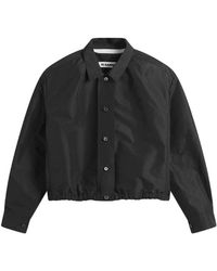 Jil Sander - Elasticated-Hem Jacket - Lyst
