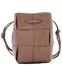 Bottega Veneta - Cassette Mini Bucket Bag - Lyst