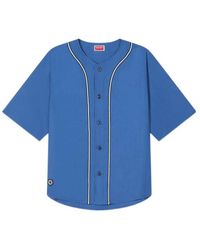 KENZO - 'Boke Flower 2.0' Baseball Short Sleeve Shirt - Lyst