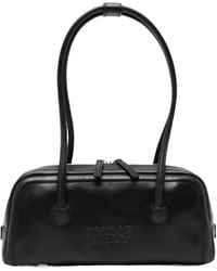 Marge Sherwood - Soft Boston Logo-Debossed Leather Shoulder Bag - Lyst
