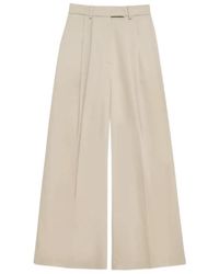 Anine Bing - Lou Wide Leg Trousers - Lyst
