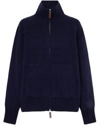 Guest In Residence - Rib-Trimmed Felted Jacket - Lyst