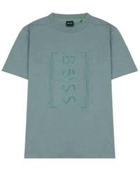 BOSS - Crew Neck Short-Sleeved T-Shirt - Lyst