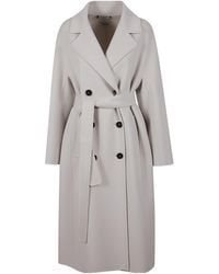 Max Mara - 'S Paul Double-Breasted Belted Coat - Lyst