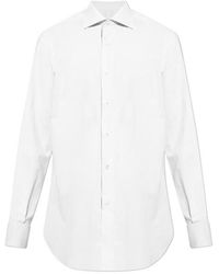 Brioni - Regular-Fit Shirt With Cufflink Cuffs - Lyst