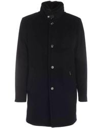 Moorer - Bond-Fur-Le Single-Breasted Padded Coat - Lyst