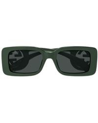 Gucci - Eyewear Rectangle Frame Sunglasses - Lyst