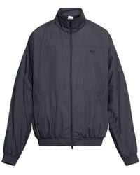 Vetements - Logo Embroidered Zip-Up Jacket - Lyst
