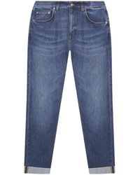 Dondup - Cuff-Hem Jeans - Lyst