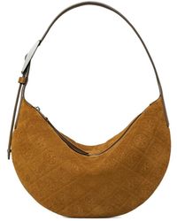 Tory Burch - T Monogram Zipper Shoulder Bag - Lyst