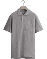 Dior - Homme Tonal Embroidery Polo Shirt - Lyst