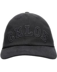 Chloé - Logo-Embroidered Cap - Lyst