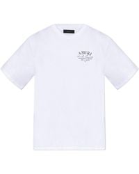 Amiri - Logo Printed Jersey Art District T-Shirt - Lyst