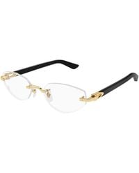 Cartier - Rimless Glasses And Frames - Lyst