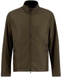 Barbour - Zippered Long-Sleeved Casual Jacket - Lyst