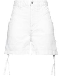 Isabel Marant - Colored Denim Shorts - Lyst