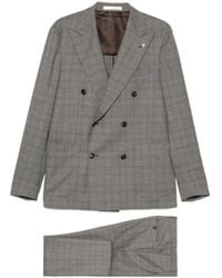 Tagliatore - Long-Sleeved Suit Jacket And Trousers Two-Piece Set - Lyst
