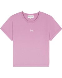 Maison Kitsuné - Maison Kitsuné Speedy Fox Patch Comfort T-Shirt - Lyst