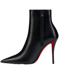 Christian Louboutin - 100Mm Miss Z Pointed-Toe Stiletto Boots - Lyst