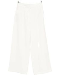 Calvin Klein - Wide Leg Pants - Lyst