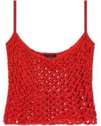 Haight - Open-Knit Tank - Lyst