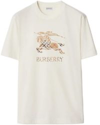 Burberry - Ekd Cotton T-Shirt - Lyst