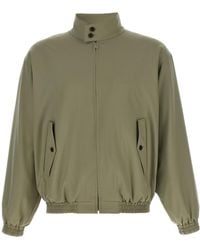 AURALEE - High-Neck Long-Sleeved Casual Jacket - Lyst