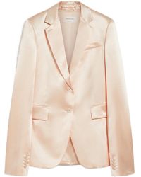 Sportmax - Volante Single-Breasted Straight Hem Jacket - Lyst