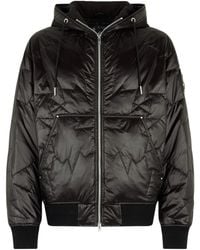 Moose Knuckles - Leaf Quilted Bomber Jacket - Lyst