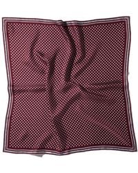 Miu Miu - Printed Silk Scarf - Lyst