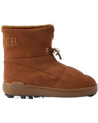 Bogner - Chamonix Shearling-Lined Suede Ankle Boots - Lyst