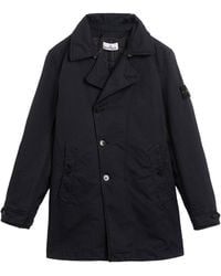 Stone Island - Compass Patch Padded Jacket - Lyst