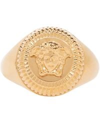 Versace - Medusa Charm Ring - Lyst