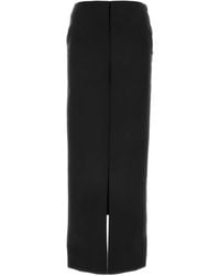 Givenchy - Slit Detailed Pencil Skirt - Lyst