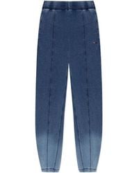 DIESEL - Faded-Effect Track Pants - Lyst