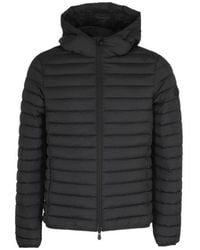 Save The Duck - Zip-Up Hooded Down Jacket - Lyst