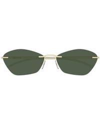 McQueen - Eyewear Irregular Frame Sunglasses - Lyst