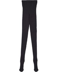 Prada - Ribbed Leggings - Lyst