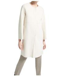 Weekend by Maxmara - Round-Necked Coat - Lyst