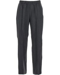 Fabiana Filippi - Elastic Waist Casual Pants - Lyst