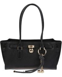 Michael Kors - Michael Knot Detailed Double-Handle Shoulder Bag - Lyst