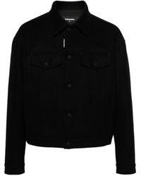 DSquared² - Flap Chest Pocket Shirt Jacket - Lyst