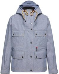 Moncler - Grenoble Beziers Chambray Field Jacket - Lyst
