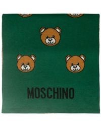 Moschino - Teddy Bear Pattern Scarf - Lyst