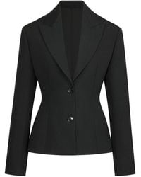 Alaïa - Light Wool Single-Breasted Jacket - Lyst