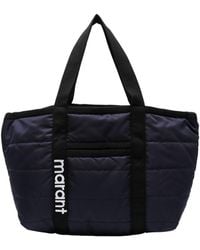 Isabel Marant - Darwen Padded Top Handle Bag - Lyst