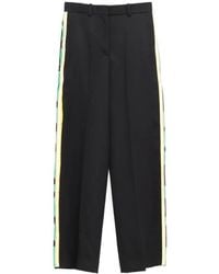 Loewe - Side-Striped Straight-Leg Pants - Lyst