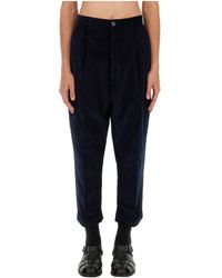 Ami Paris - Carrot Cropped Pants - Lyst